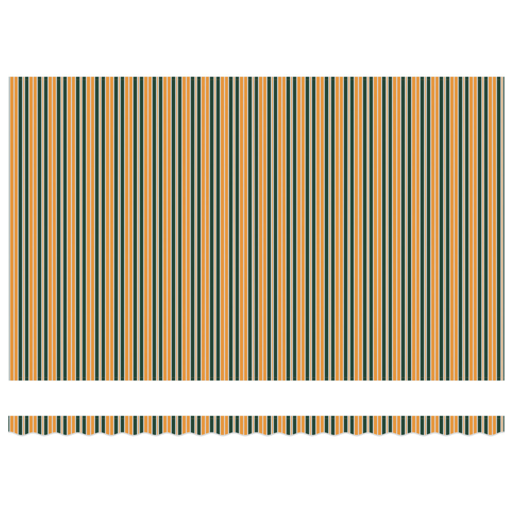 Produktbild för Utdragbar markis Grön och gul 500 × 300 cm Duk och Aluminium