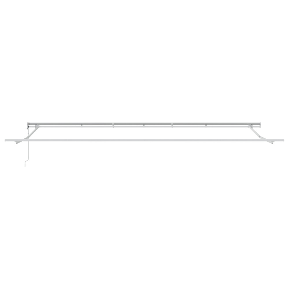 Produktbild för Utdragbar markis Beige 600 × 300 cm Duk och Aluminium