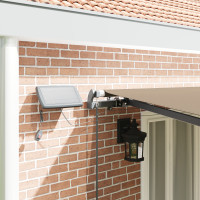 Produktbild för Utdragbar markis Beige 600 × 300 cm Duk och Aluminium