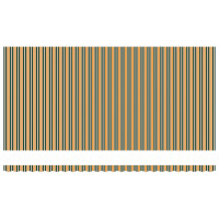 Produktbild för Utdragbar markis Grön och gul 600 × 350 cm