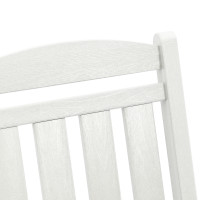Produktbild för Gungstol 2 pcs Vit 92 x 70 x 108 cm polyeten