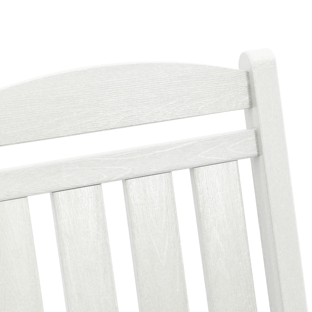 Produktbild för Gungstol 3 pcs Vit polyeten