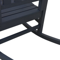 Produktbild för Gungstol 3 pcs Marinblå polyeten