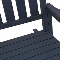 Produktbild för Gungstol 3 pcs Marinblå polyeten