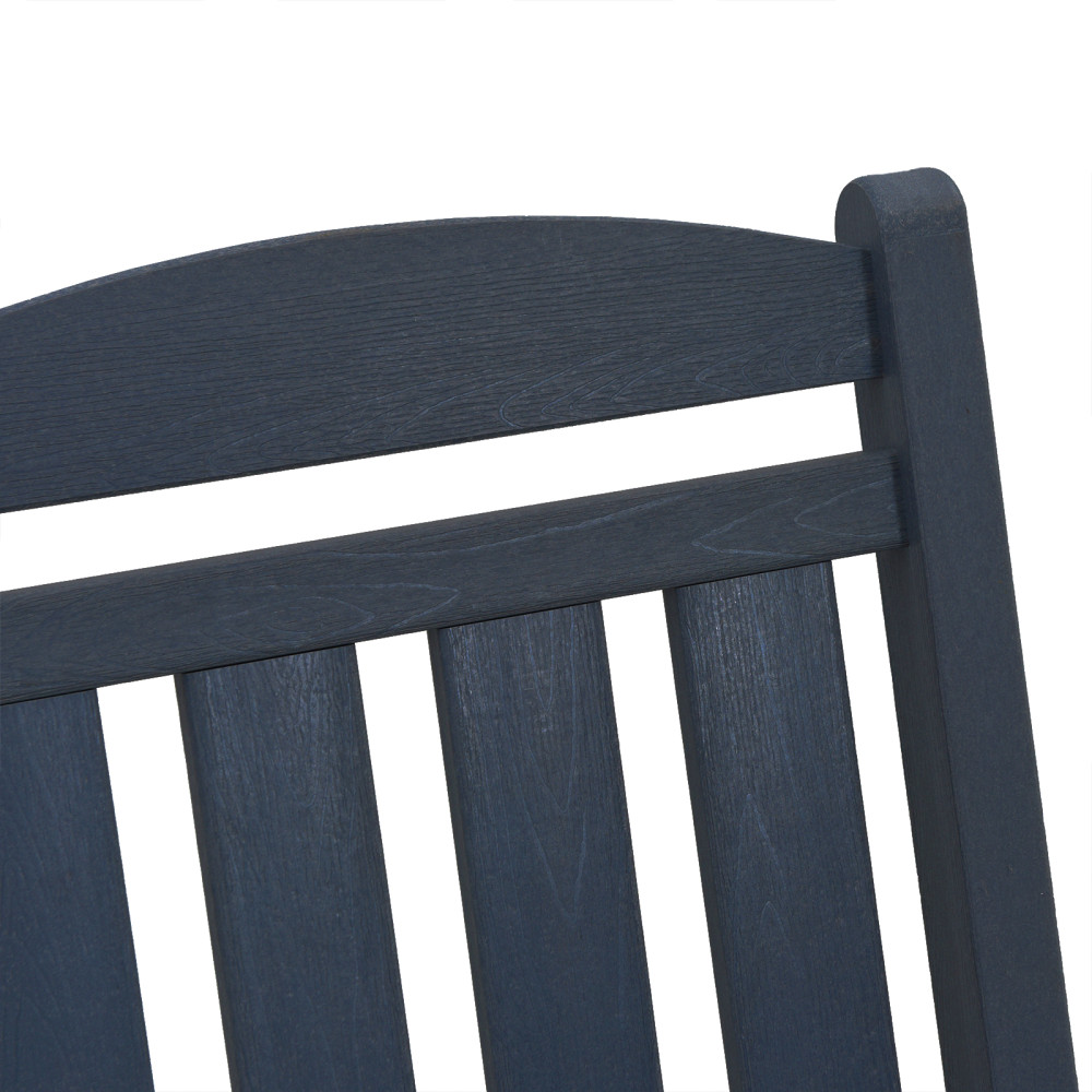 Produktbild för Gungstol 3 pcs Marinblå polyeten
