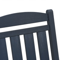 Produktbild för Gungstol 3 pcs Marinblå polyeten