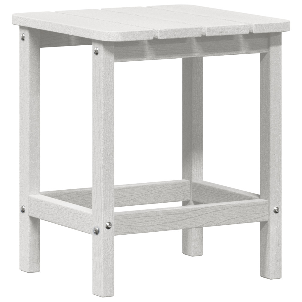 Produktbild för Trädgård Stol 3 pcs Vit 80,5 x 74,5 x 92 cm polyeten
