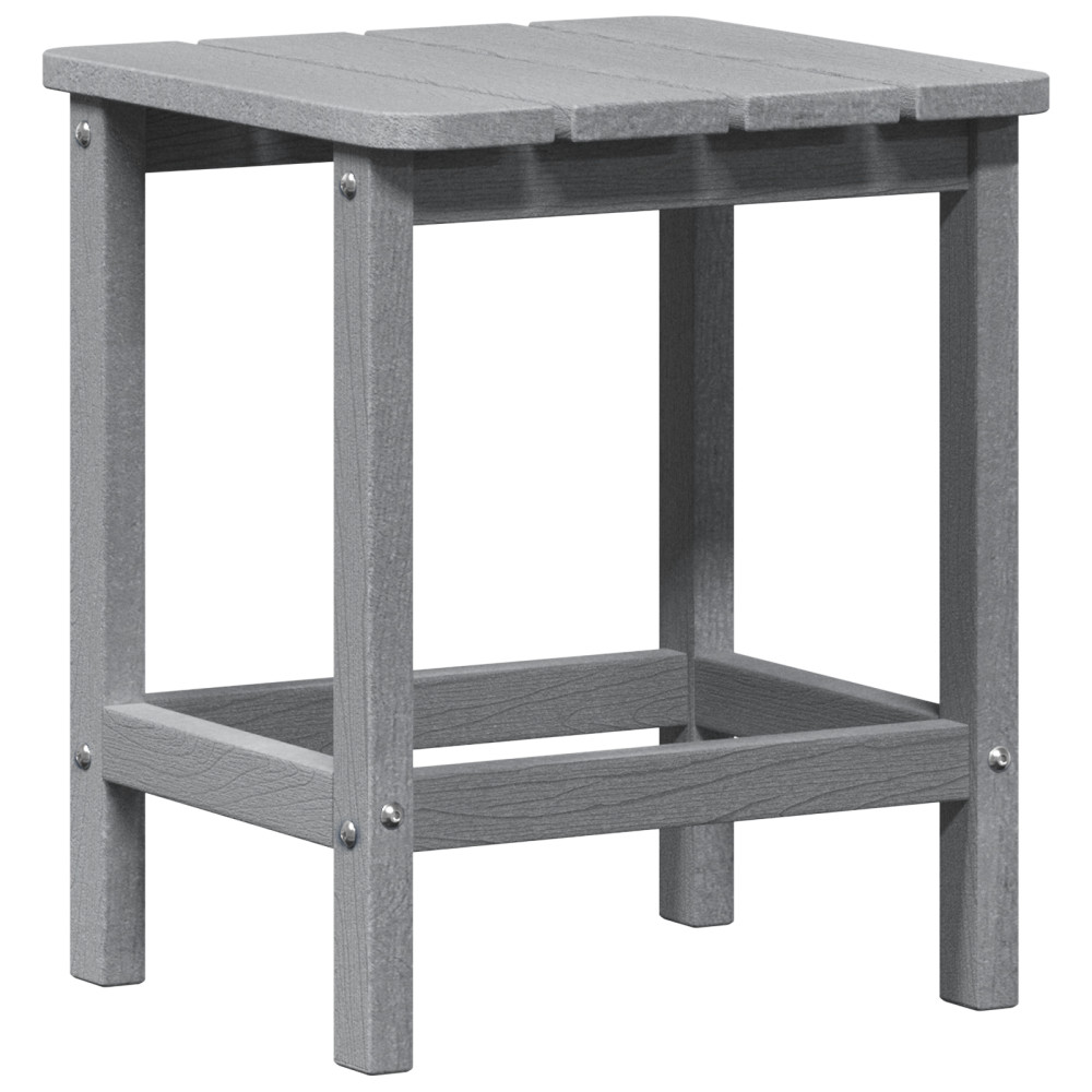 Produktbild för Trädgård Stol 3 pcs Ljusgrå 80,5 x 74,5 x 92 cm polyeten