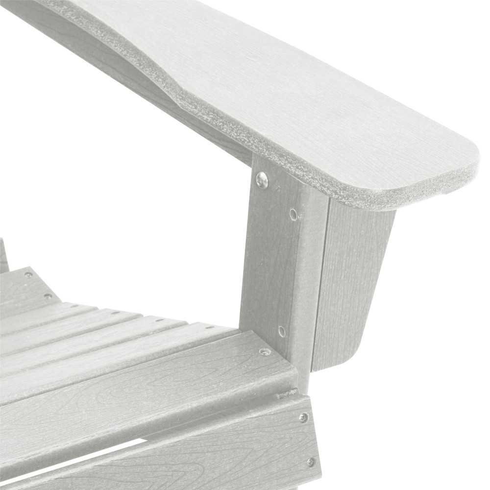 Produktbild för Trädgård Stol 3 pcs Vit polyeten