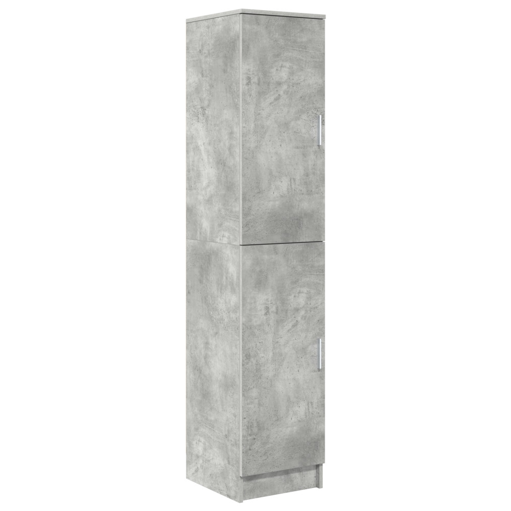 Produktbild för Skrivbord 2 pcs Betonggrå