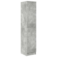 Produktbild för Skrivbord 2 pcs Betonggrå
