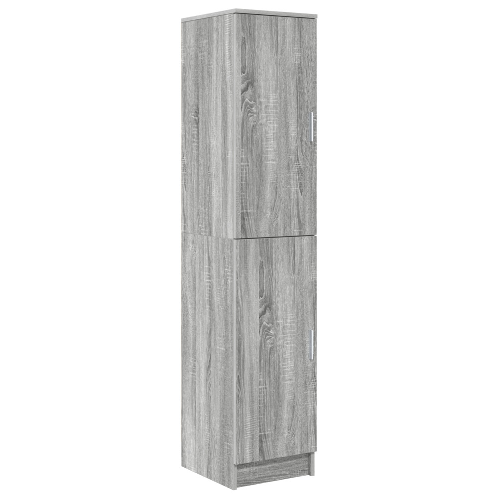 Produktbild för Skrivbord 2 pcs Grå Sonoma