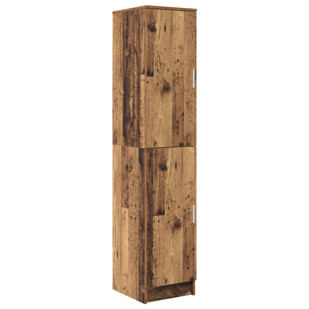 Produktbild för Skrivbord 2 pcs Gammalt trä