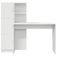 Produktbild för Skrivbord 2 pcs Vit