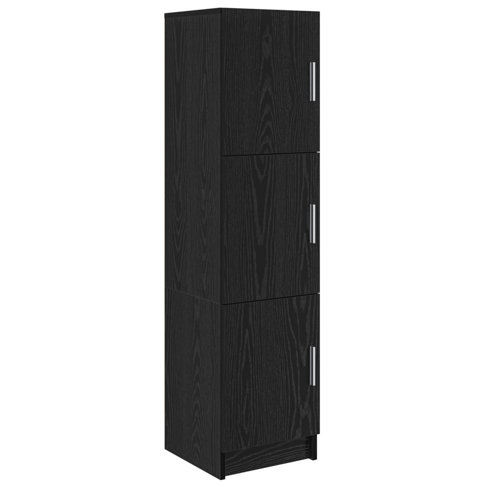 Produktbild för Skrivbord 2 pcs Svart Ek