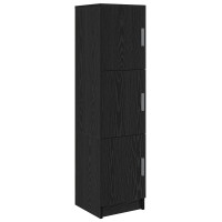 Produktbild för Skrivbord 2 pcs Svart Ek