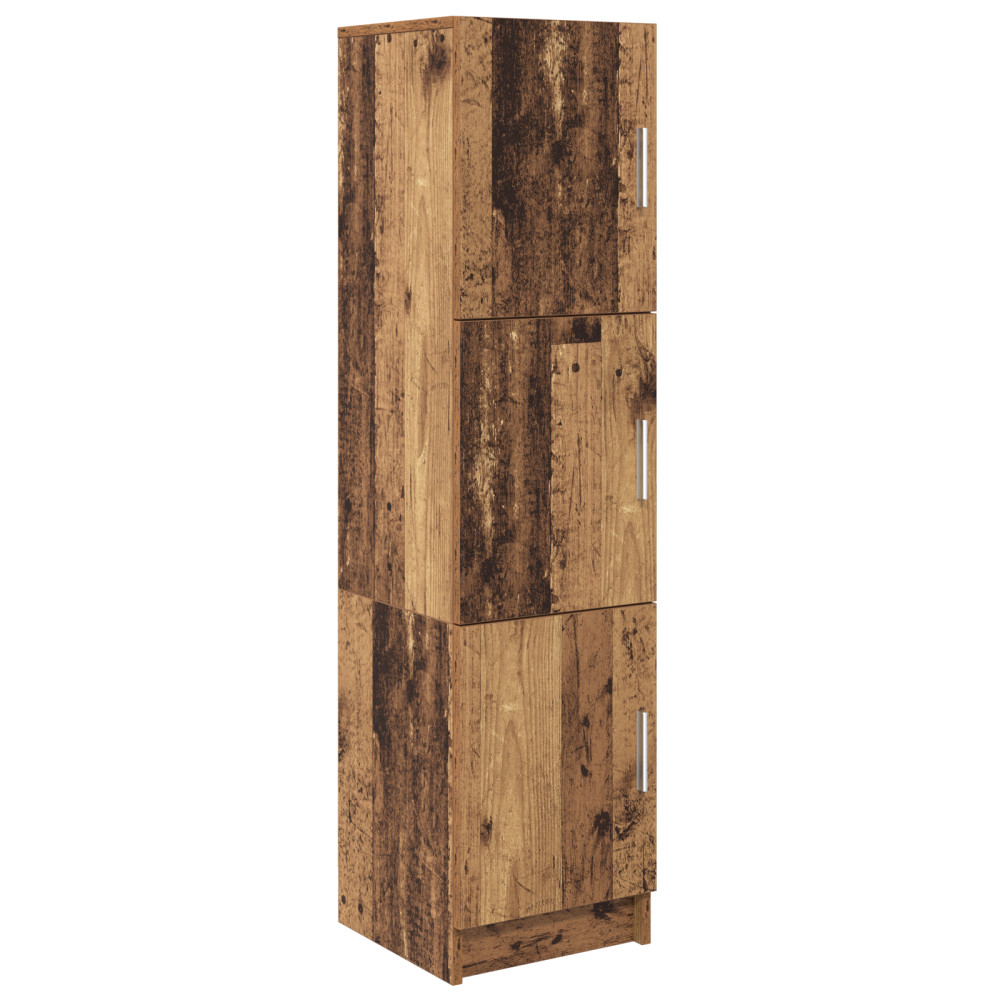 Produktbild för Skrivbord 2 pcs Gammalt trä