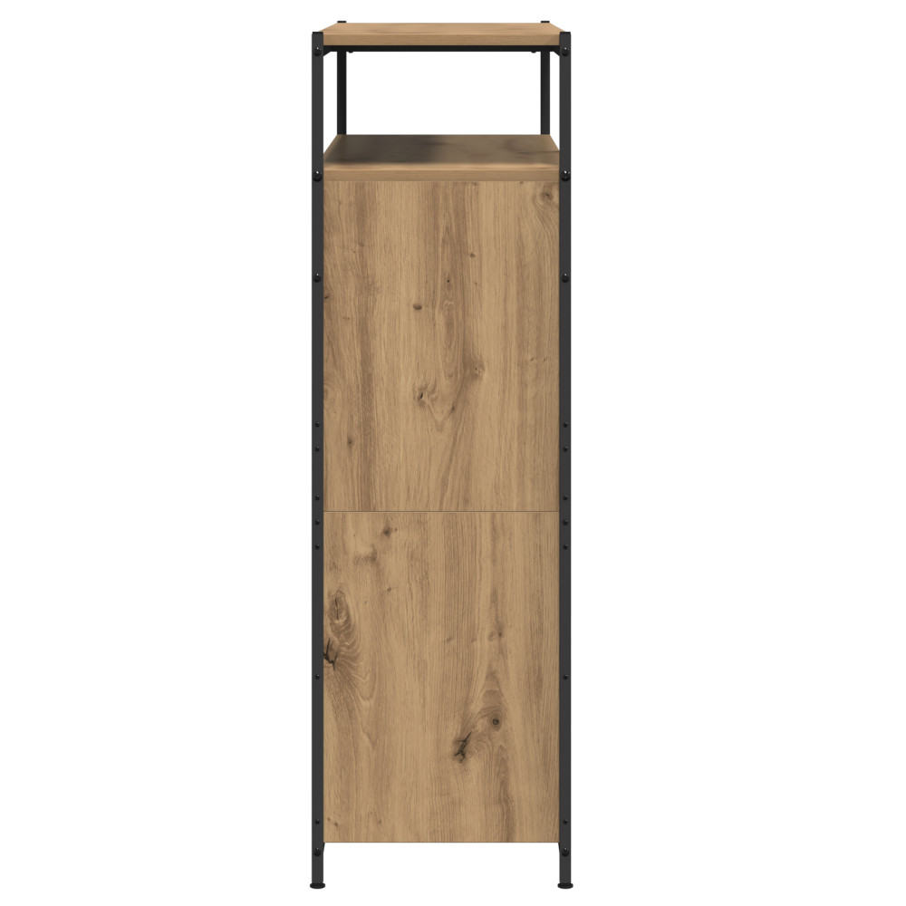 Produktbild för Skoskåp med hylla Artisan Ek 100 x 34 x 112 cm Konstruerat trä