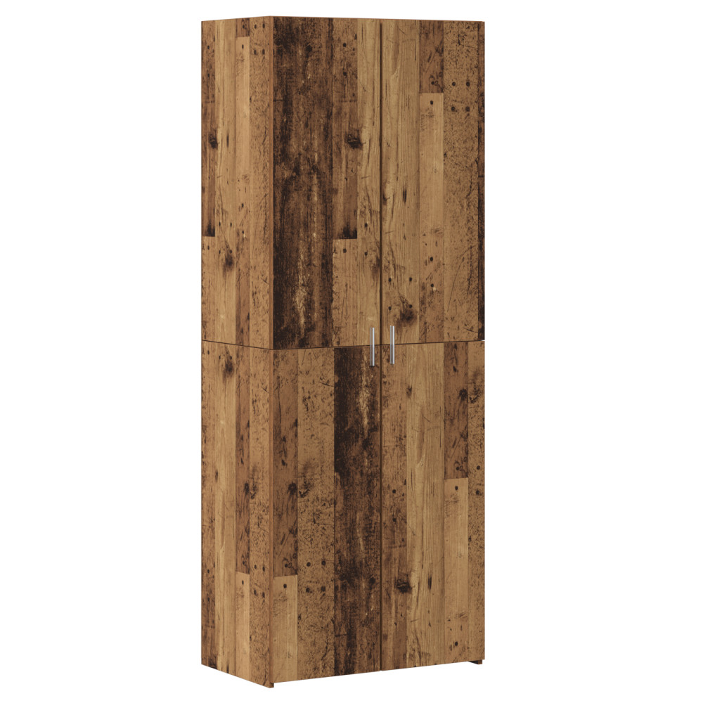 Produktbild för Skåp Gammalt trä 70 x 42,5 x 185 cm