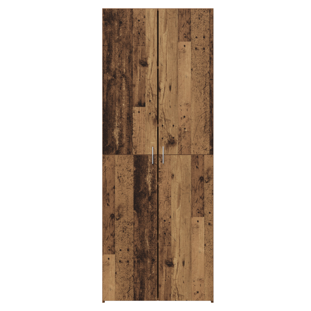Produktbild för Skåp Gammalt trä 70 x 42,5 x 185 cm