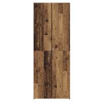 Produktbild för Skåp Gammalt trä 70 x 42,5 x 185 cm