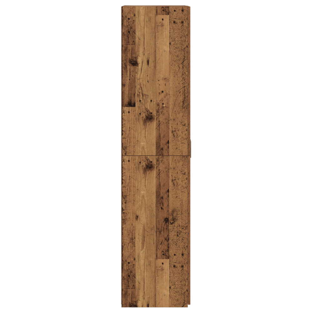 Produktbild för Skåp Gammalt trä 70 x 42,5 x 185 cm