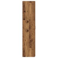 Produktbild för Skåp Gammalt trä 70 x 42,5 x 185 cm
