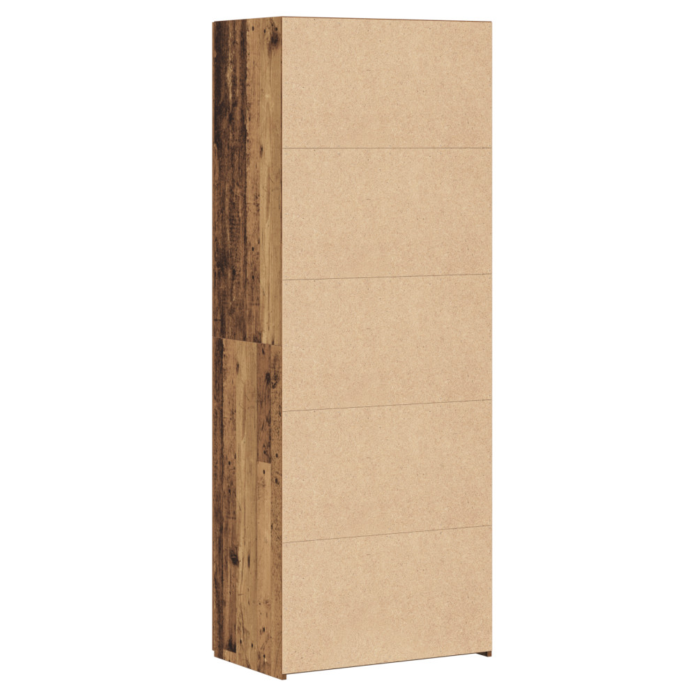 Produktbild för Skåp Gammalt trä 70 x 42,5 x 185 cm