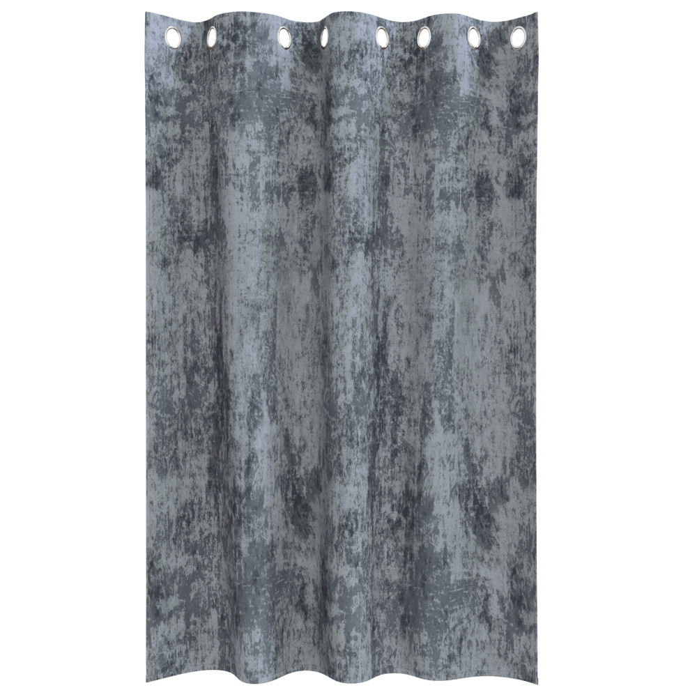 Produktbild för Sammetsgardiner 2 pcs Silvergrå 175 x 140 cm Sammet