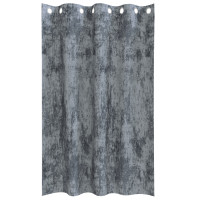 Produktbild för Sammetsgardiner 2 pcs Silvergrå 175 x 140 cm Sammet