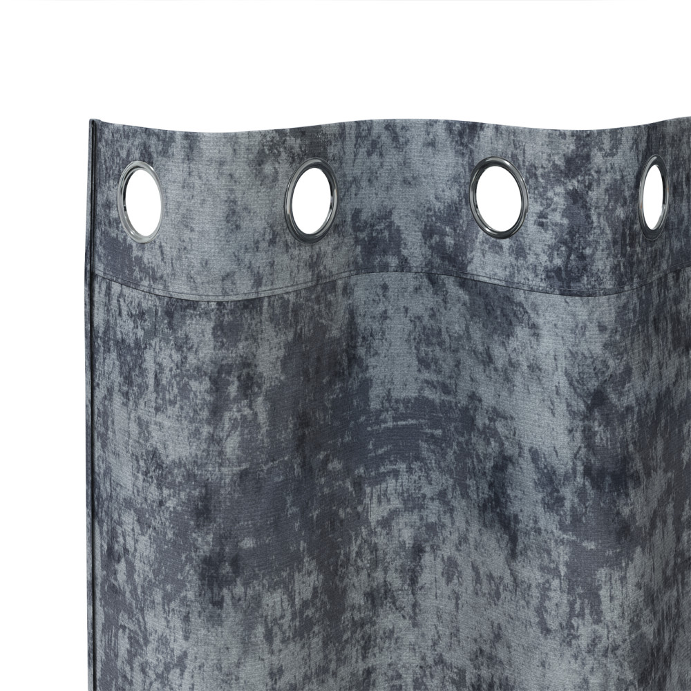 Produktbild för Sammetsgardiner 2 pcs Silvergrå 175 x 140 cm Sammet