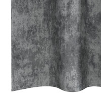 Produktbild för Sammetsgardiner med gardiner 2 pcs Grå 175 x 140 cm Sammet