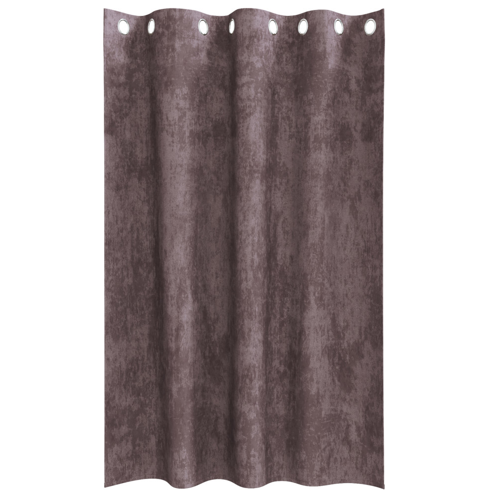 Produktbild för Sammetsgardiner med gardiner 2 pcs Brun 175 x 140 cm Sammet