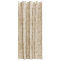 Produktbild för Sammetsgardiner med gardiner 2 pcs Kräm 225 x 140 cm Sammet
