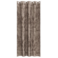 Produktbild för Sammetsgardiner 2 pcs Cappuccino 245 x 140 cm Sammet