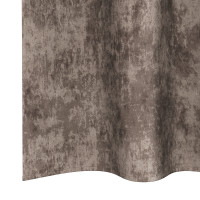 Produktbild för Sammetsgardiner 2 pcs Cappuccino 260 x 140 cm Sammet