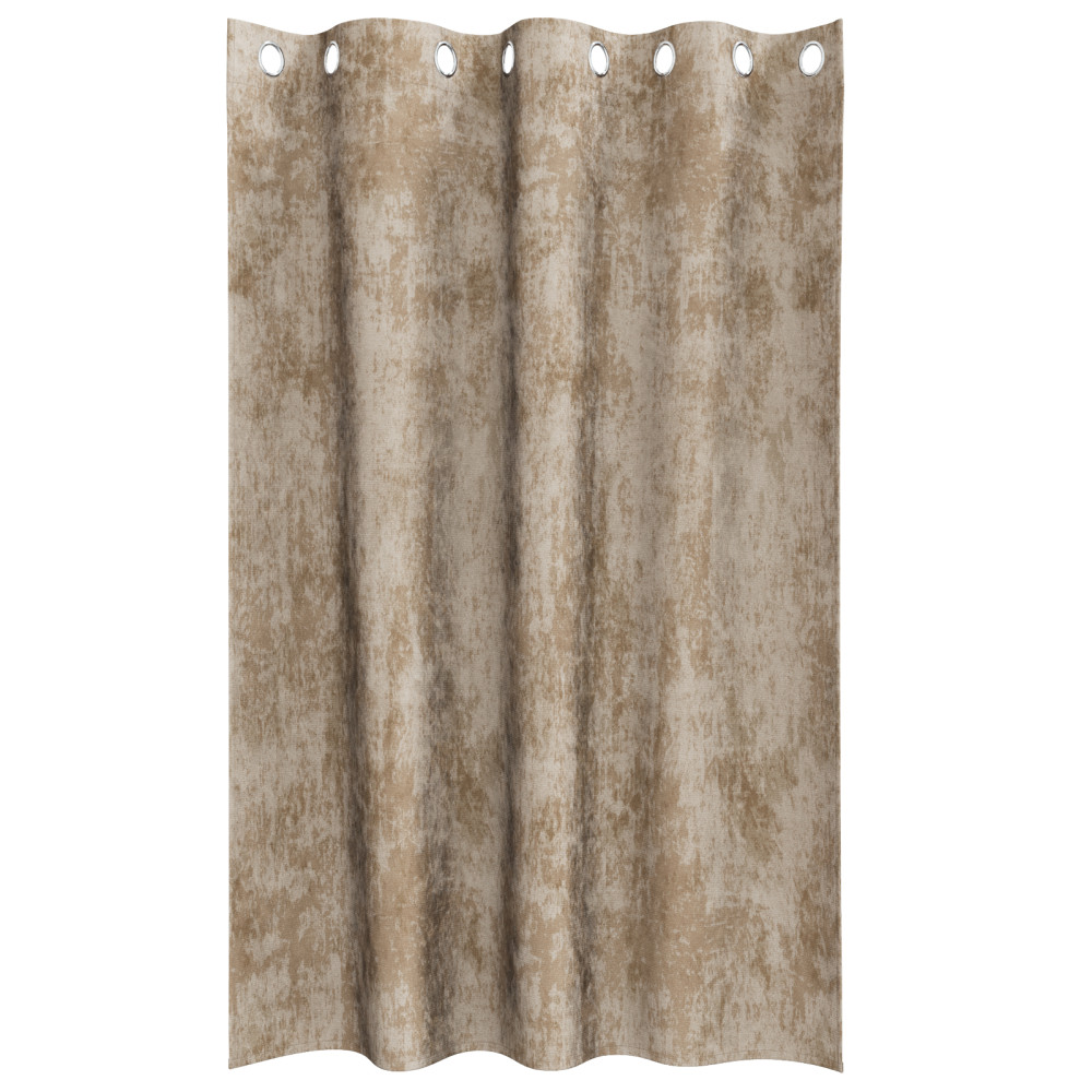 Produktbild för Sammetsgardiner 2 pcs champagne 175 x 140 cm Sammet