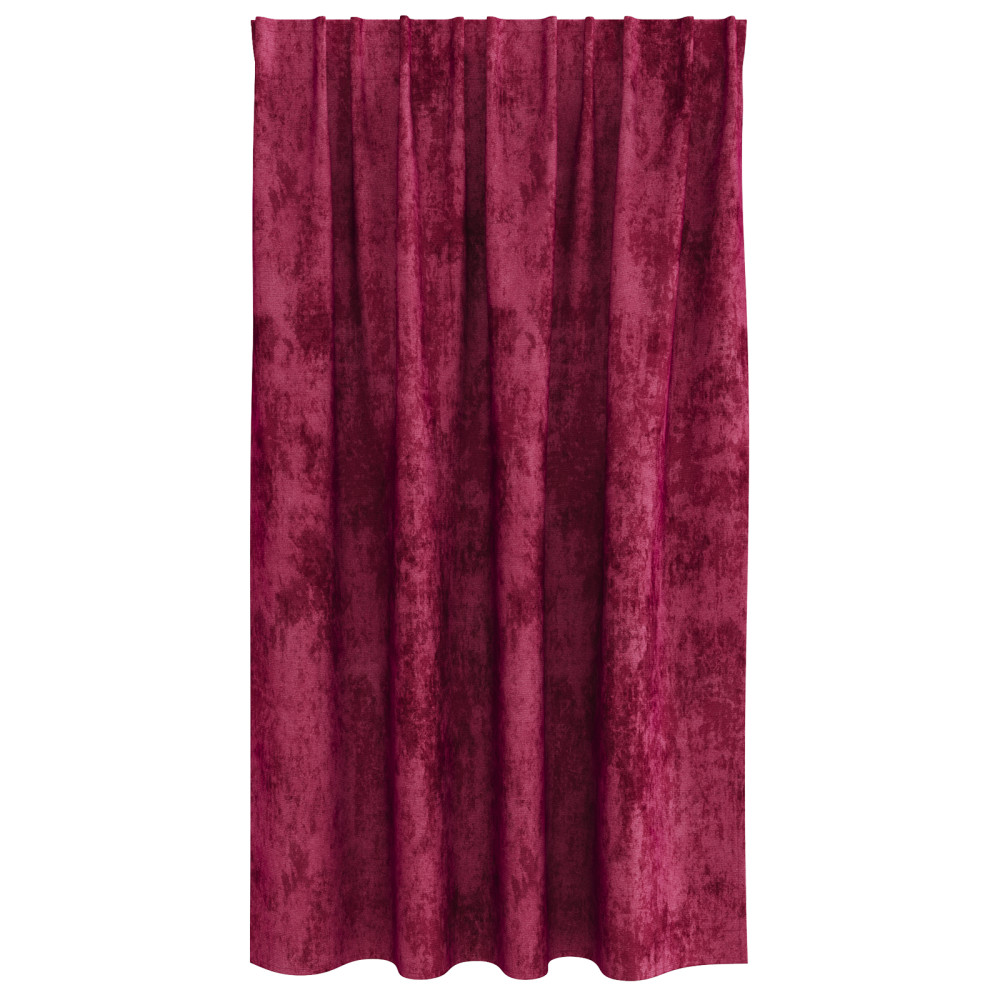 Produktbild för Sammetsgardiner med gardiner 2 pcs Vinröd 140 x 140 cm Sammet