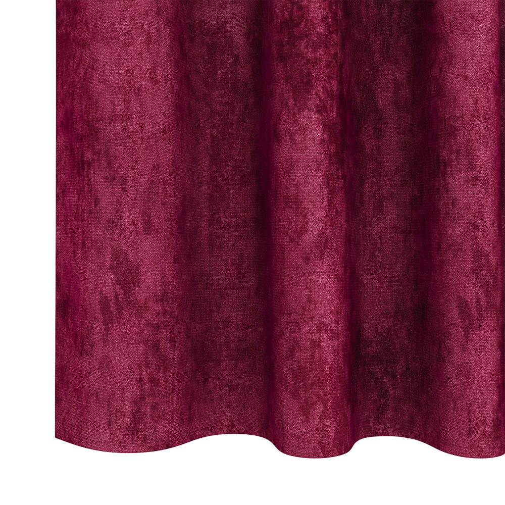Produktbild för Sammetsgardiner med gardiner 2 pcs Vinröd 140 x 140 cm Sammet