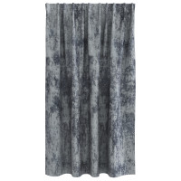 Produktbild för Sammetsgardiner 2 pcs Silvergrå 140 x 140 cm Sammet