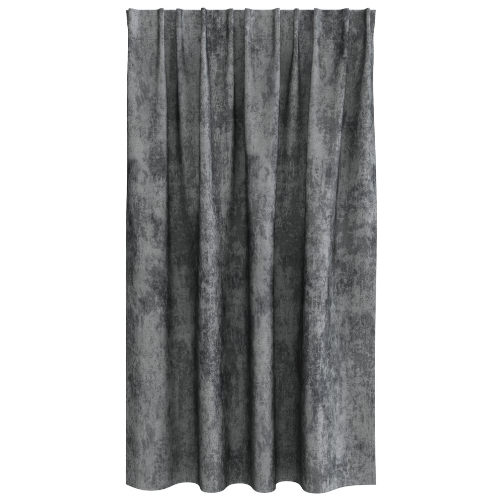 Produktbild för Sammetsgardiner med gardiner 2 pcs Grå 140 x 140 cm Sammet