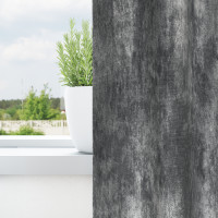 Produktbild för Sammetsgardiner med gardiner 2 pcs Grå 175 x 140 cm Sammet