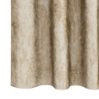 Produktbild för Sammetsgardiner med gardiner 2 pcs Kräm 225 x 140 cm Sammet