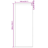 Produktbild för Sammetsgardiner med gardiner 2 pcs Kräm 260 x 140 cm Sammet