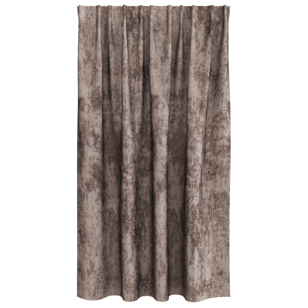 Produktbild för Sammetsgardiner 2 pcs Cappuccino 140 x 140 cm Sammet