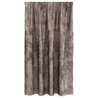 Produktbild för Sammetsgardiner 2 pcs Cappuccino 140 x 140 cm Sammet