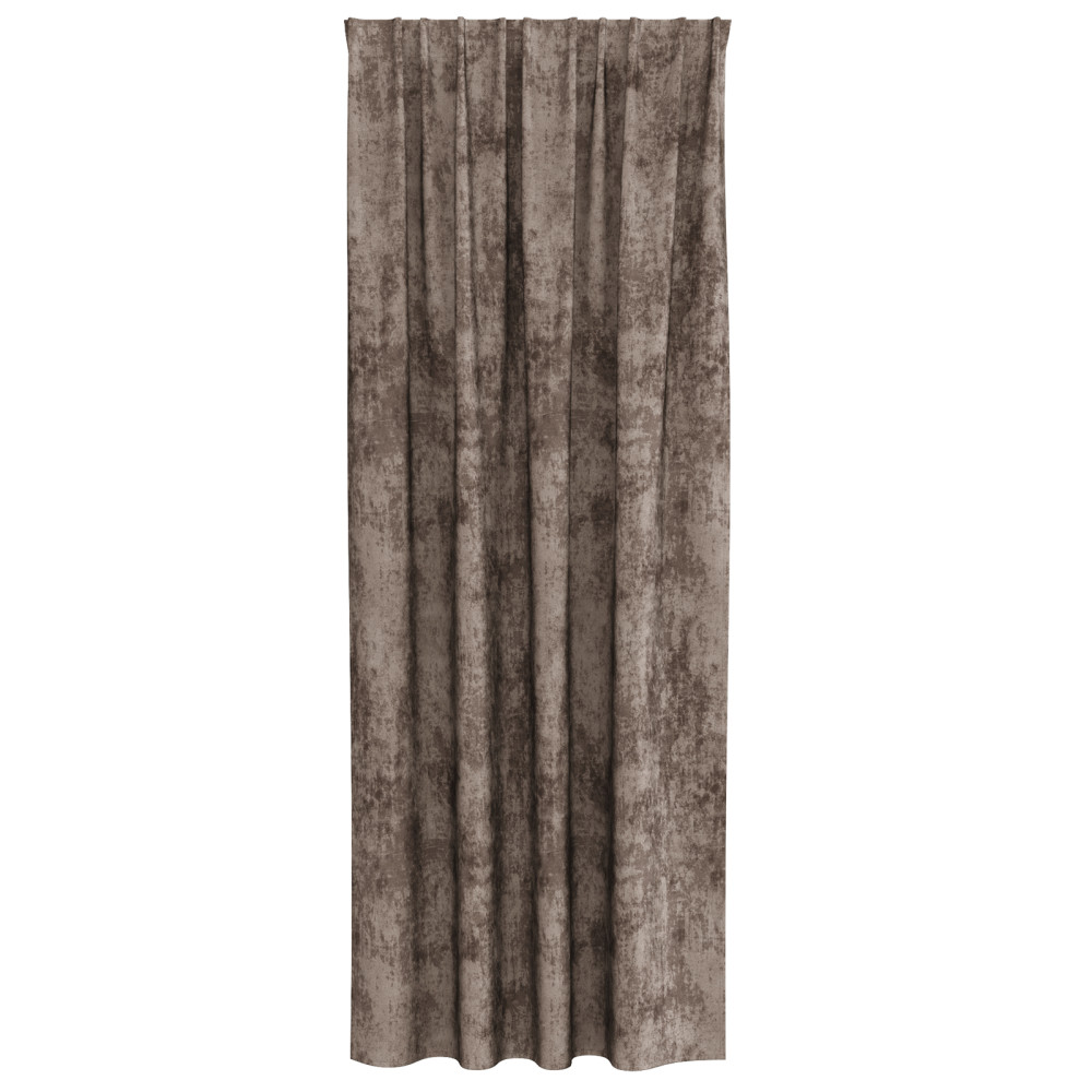 Produktbild för Sammetsgardiner 2 pcs Cappuccino 225 x 140 cm Sammet