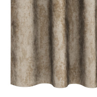 Produktbild för Sammetsgardiner 2 pcs champagne 140 x 140 cm Sammet