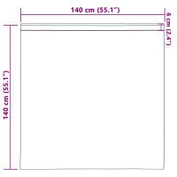 Produktbild för Sammetsgardiner 2 pcs champagne 140 x 140 cm Sammet