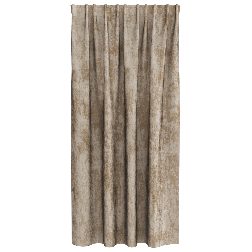 Produktbild för Sammetsgardiner 2 pcs champagne 175 x 140 cm Sammet
